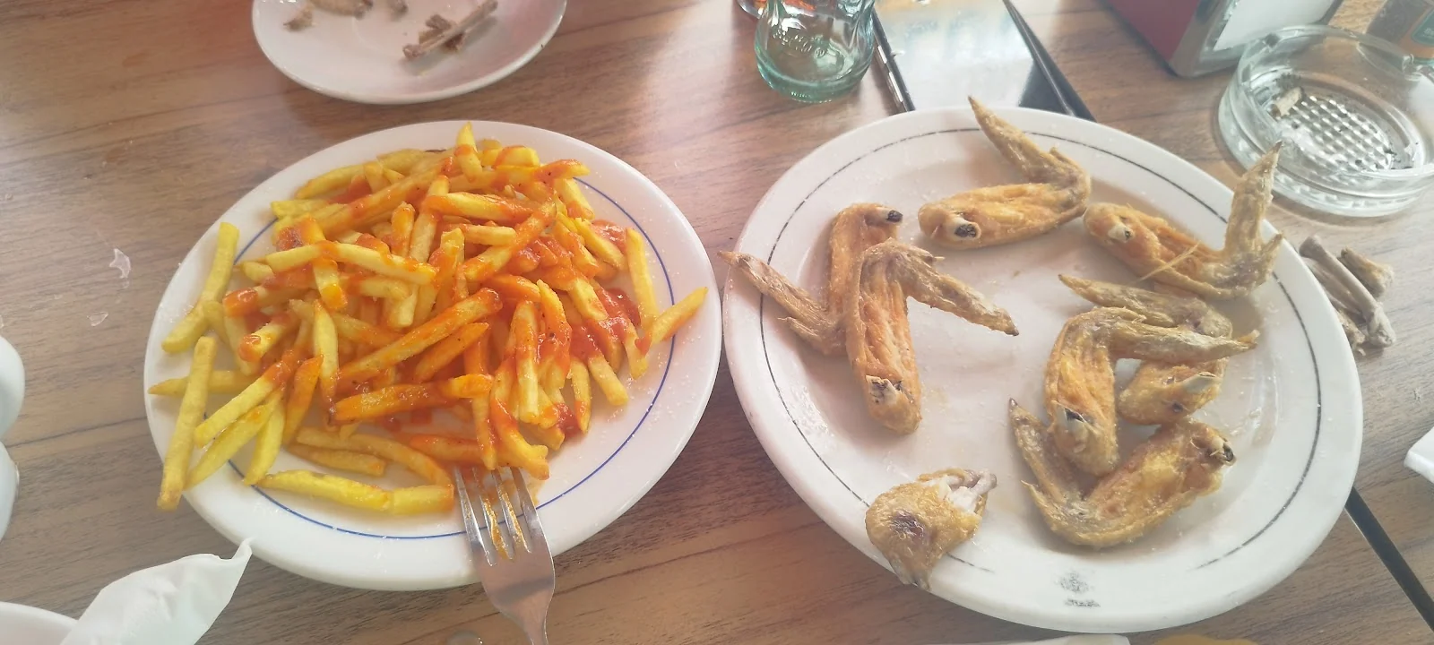 Ración de patatas fritas