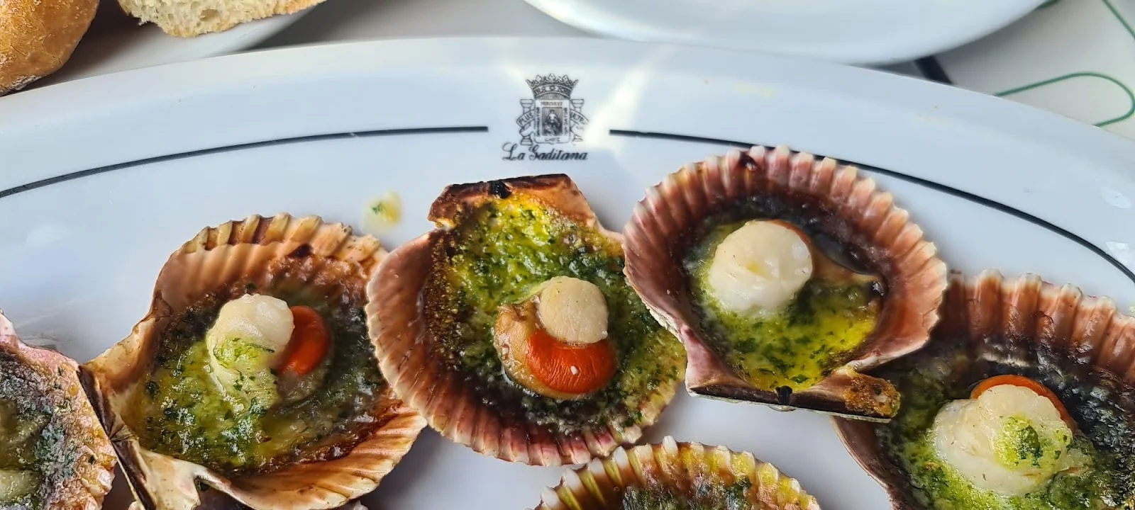 Zamburiñas gratinadas